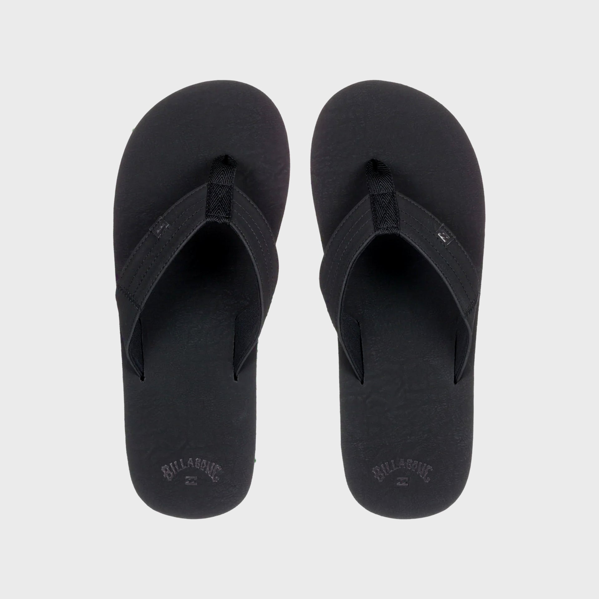 Billabong Mens Seaway Flip-Flops - Black - ManGo Surfing