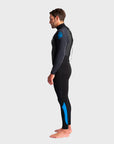 C-Skins Element 3/2 Mens Wetsuit - Black/Anthracite/Cyan - ManGo Surfing