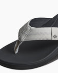 Reef Mens Cushion Phantom 2.0 Flip Flops - White/Charcoal - ManGo Surfing