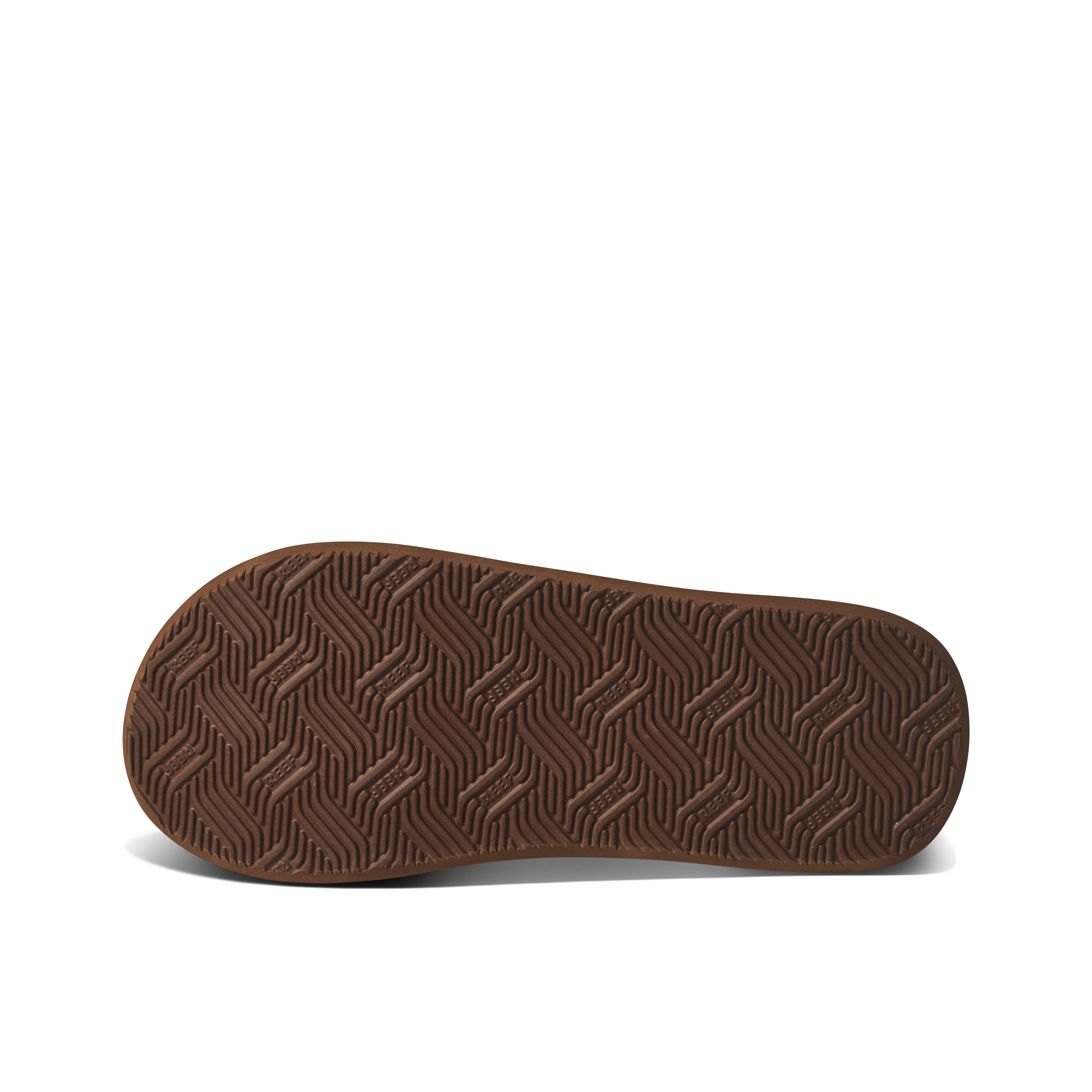 Reef Mens The Layback Flip Flops - Black/Olive - ManGo Surfing