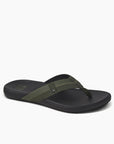 Reef Mens Cushion Phantom 2.0 Flip Flops - Olive/Gum - ManGo Surfing