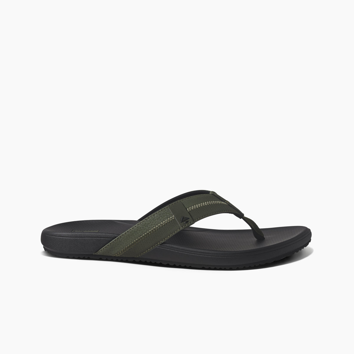 Reef Mens Cushion Phantom 2.0 Flip Flops - Olive/Gum - ManGo Surfing