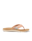 Reef Womens Santa Ana Flip Flops - Peach/Tan