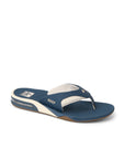 Reef Mens Fanning Flip Flops - Navy/Oat