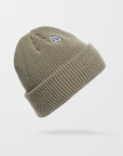 Volcom Mens Full Stone Beanie Hat - One Size - Brindle - ManGo Surfing