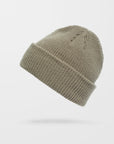 Volcom Mens Full Stone Beanie Hat - One Size - Brindle - ManGo Surfing