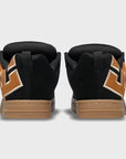 DC Shoes Mens Court Graffik Leather Shoes - Black/Brown/Gum