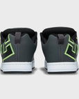 DC Shoes Mens Court Graffik Leather Shoes - Grey/Black/Green
