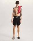 Vans Mens Daily Sideline Mo Boardshorts - Black/Marshmallow