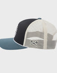 Dark Seas Lodgepole Hat - Navy/White