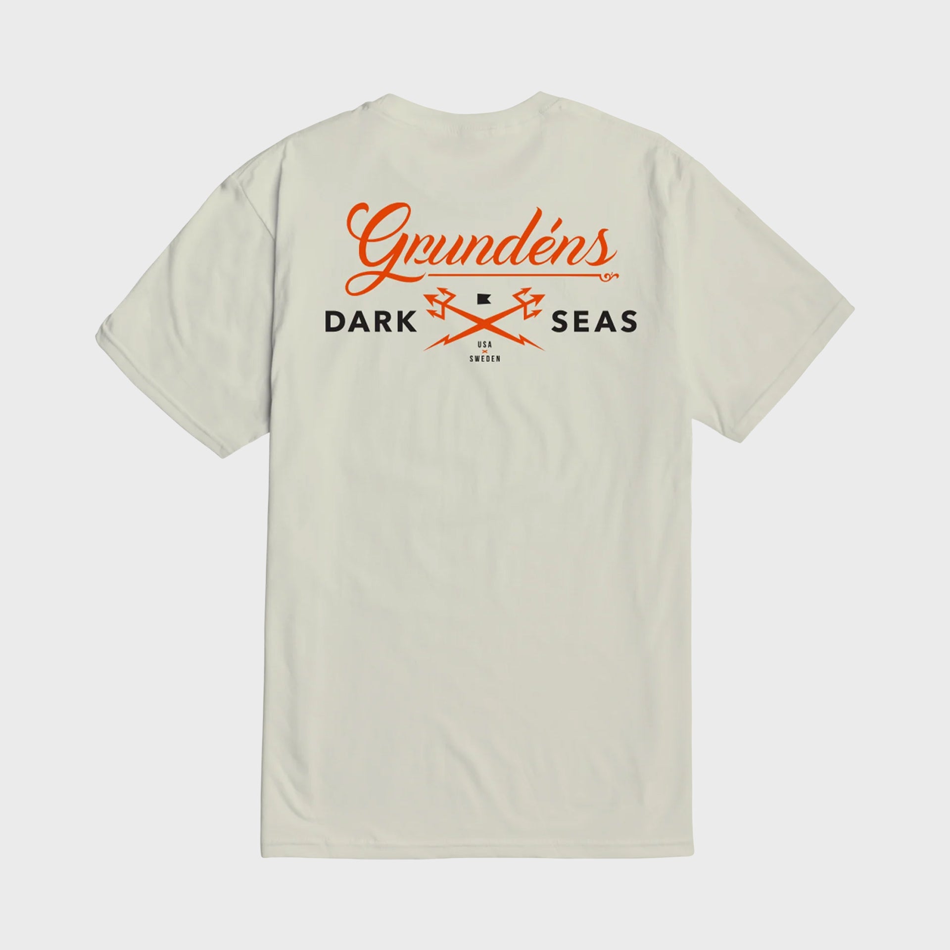 Dark Seas Mens Common Bond Premium T-Shirt - Cream - ManGo Surfing