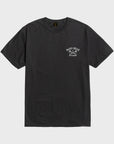 Dark Seas Mens Headmaster Gravel T-Shirt - Black - ManGo Surfing
