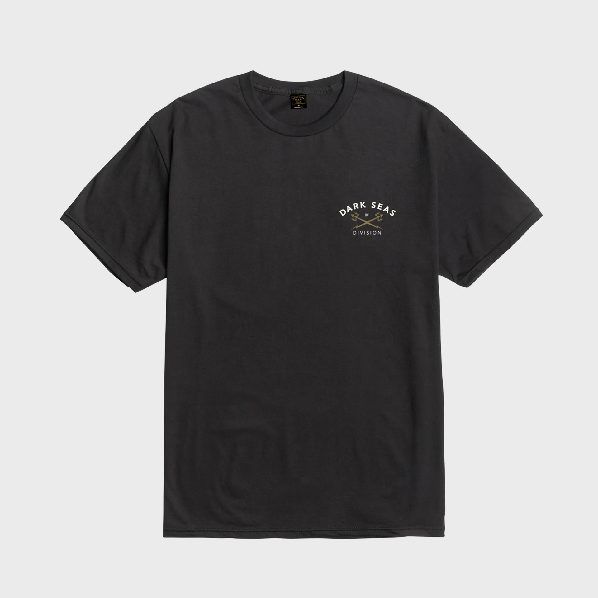 Dark Seas Mens Headmaster III Premium T-Shirt - Black - ManGo Surfing