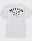 Dark Seas Mens Headmaster III Premium T-Shirt - White - ManGo Surfing