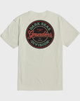 Dark Seas Mens Instinctive Premium T-Shirt - Cream - ManGo Surfing