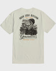 Dark Seas Mens Portsmith Premium T-Shirt - Cream - ManGo Surfing
