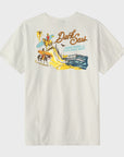 Dark Seas Ride Hard T-Shirt - Antique White - ManGo Surfing