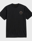 Dark Seas Time Tellers Stock T-Shirt - Black - ManGo Surfing