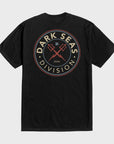Dark Seas Time Tellers Stock T-Shirt - Black - ManGo Surfing
