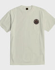 Dark Seas Time Tellers Stock T-Shirt - Cream - ManGo Surfing