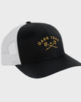 Dark Seas Mens Murre Hat - One Size - Black/White - ManGo Surfing