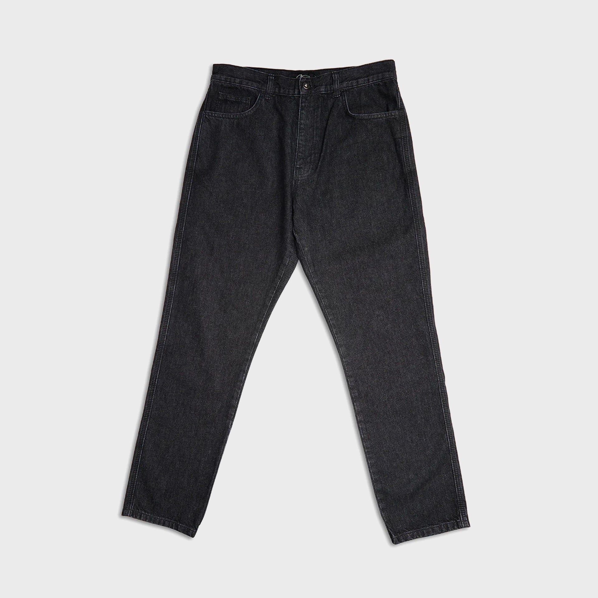 Deus Dixon Tapered Mens Jeans - Washed Black - ManGo Surfing