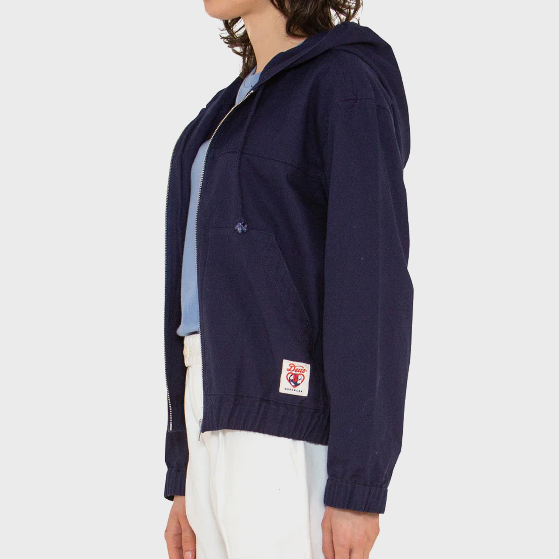 Deus Womens Charli Jacket - Twilight Blue - ManGo Surfing