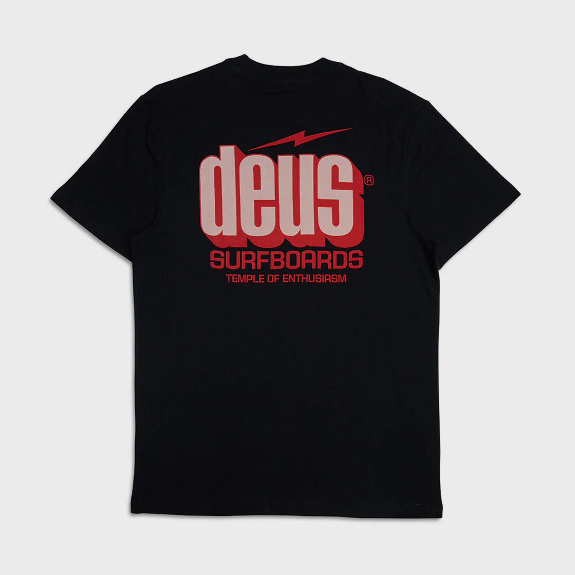 Deus Mens Bolter T-Shirt - Black - ManGo Surfing