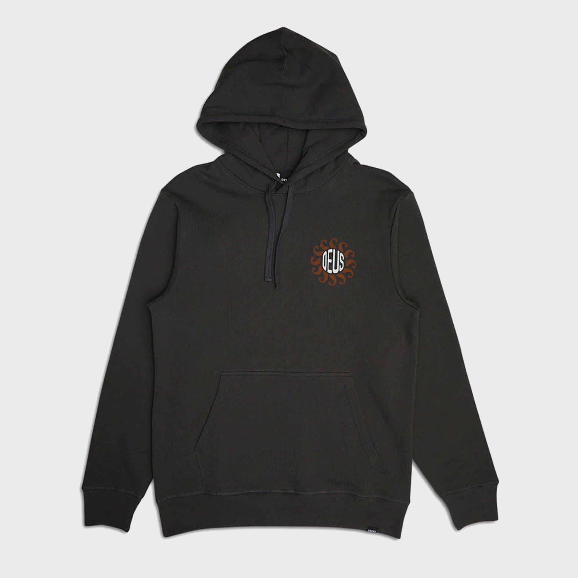 Deus Mens Cosmo Hoodie - Anthracite - ManGo Surfing