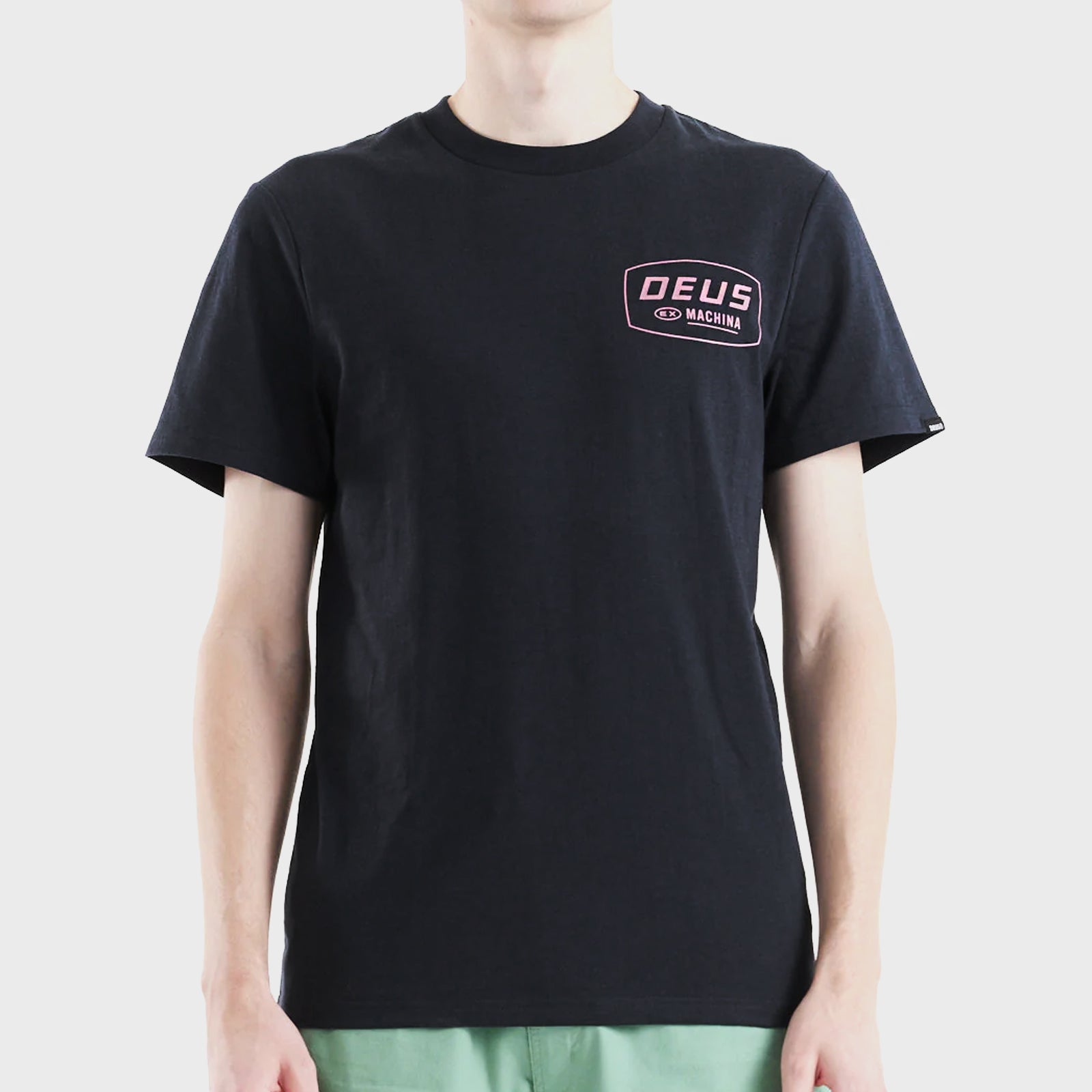 Deus Mens Expo T-Shirt - Black - ManGo Surfing