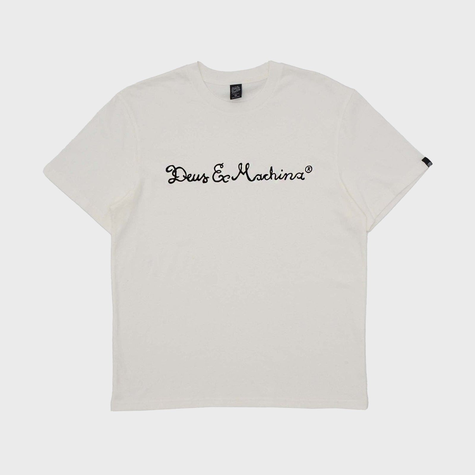 Deus Mens Noodle T-Shirt - Vintage White - ManGo Surfing