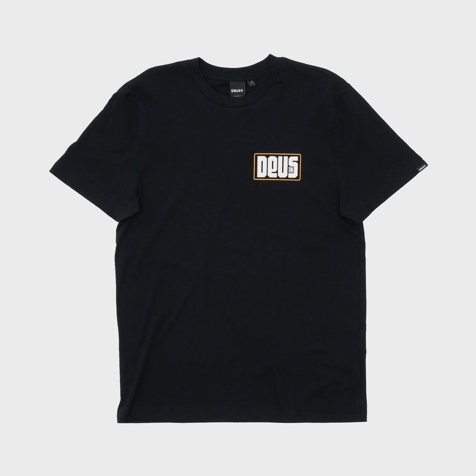 Deus Mens Outage T-Shirt - Black - ManGo Surfing