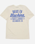 Deus Mens Overbite T-Shirt - Dirty White - ManGo Surfing
