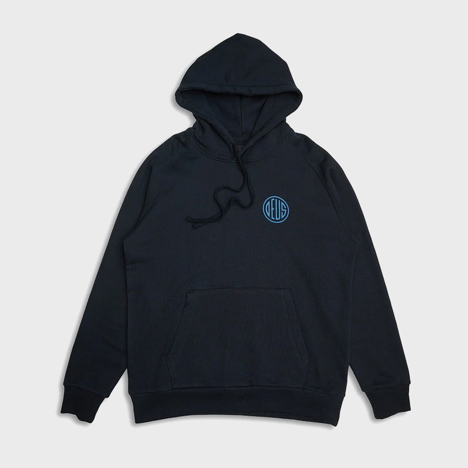 Deus Mens Pill Logo Hoodie - Black - ManGo Surfing