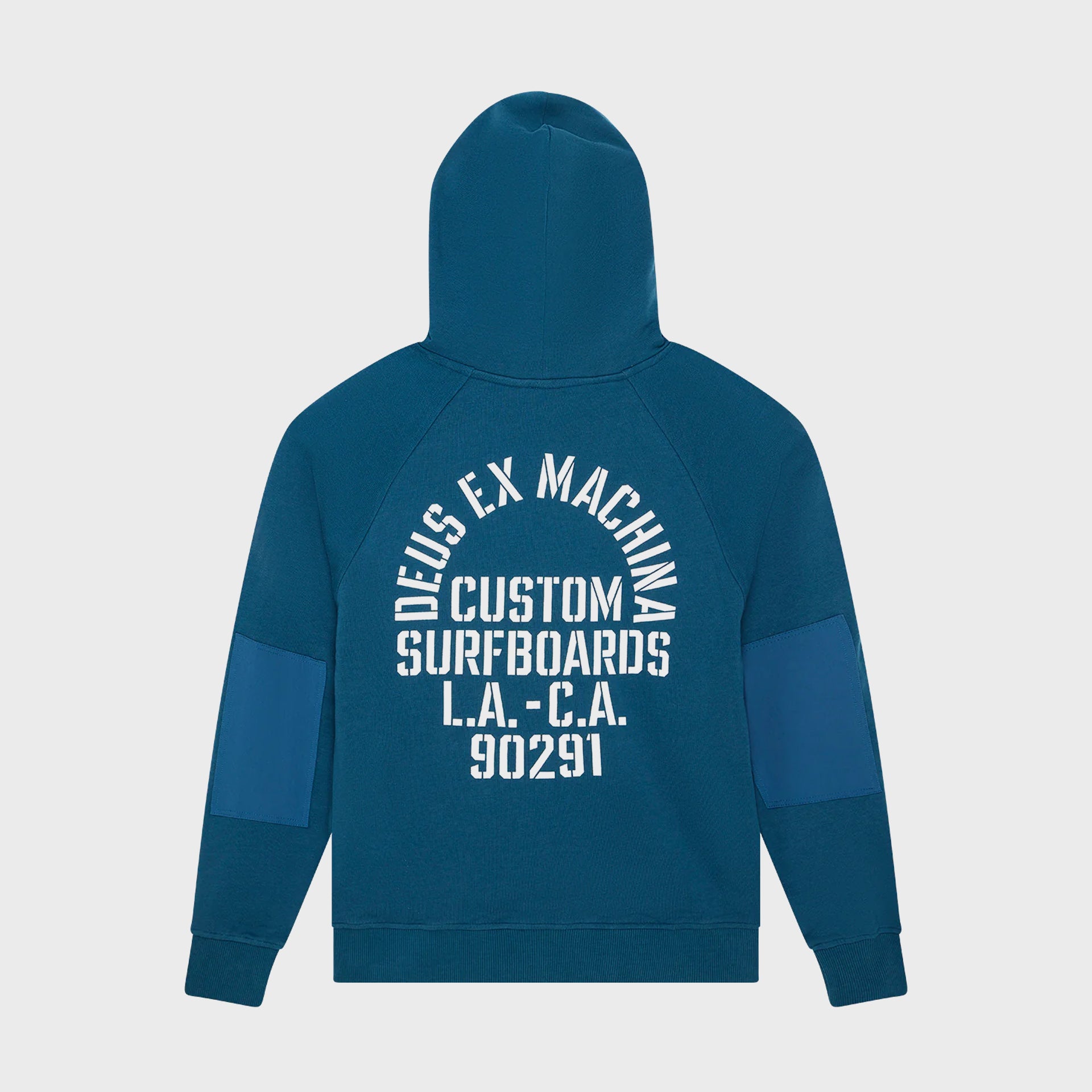 Deus Mens Quay Hoodie - Legion Blue - ManGo Surfing