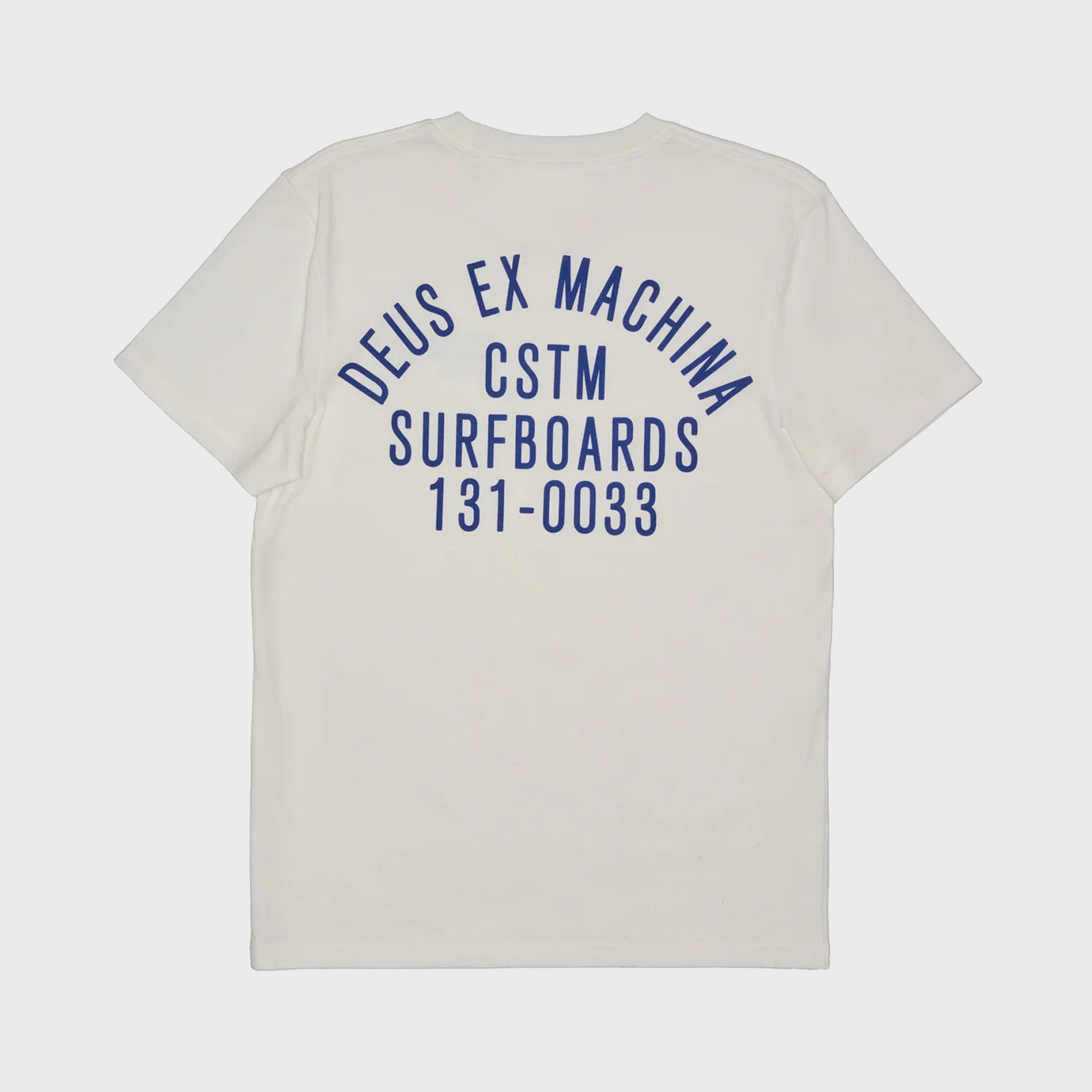 Deus Mens Recoil T-Shirt - Vintage White - ManGo Surfing