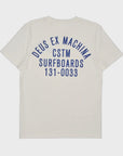 Deus Mens Recoil T-Shirt - Vintage White - ManGo Surfing