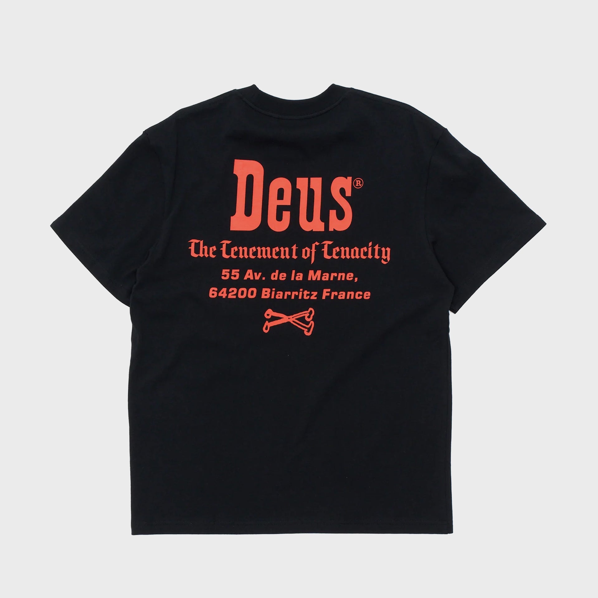 Deus Mens Showdown T-Shirt - Black - ManGo Surfing