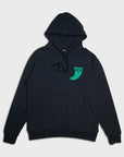 Deus Mens Single Fin Hoodie - Black - ManGo Surfing