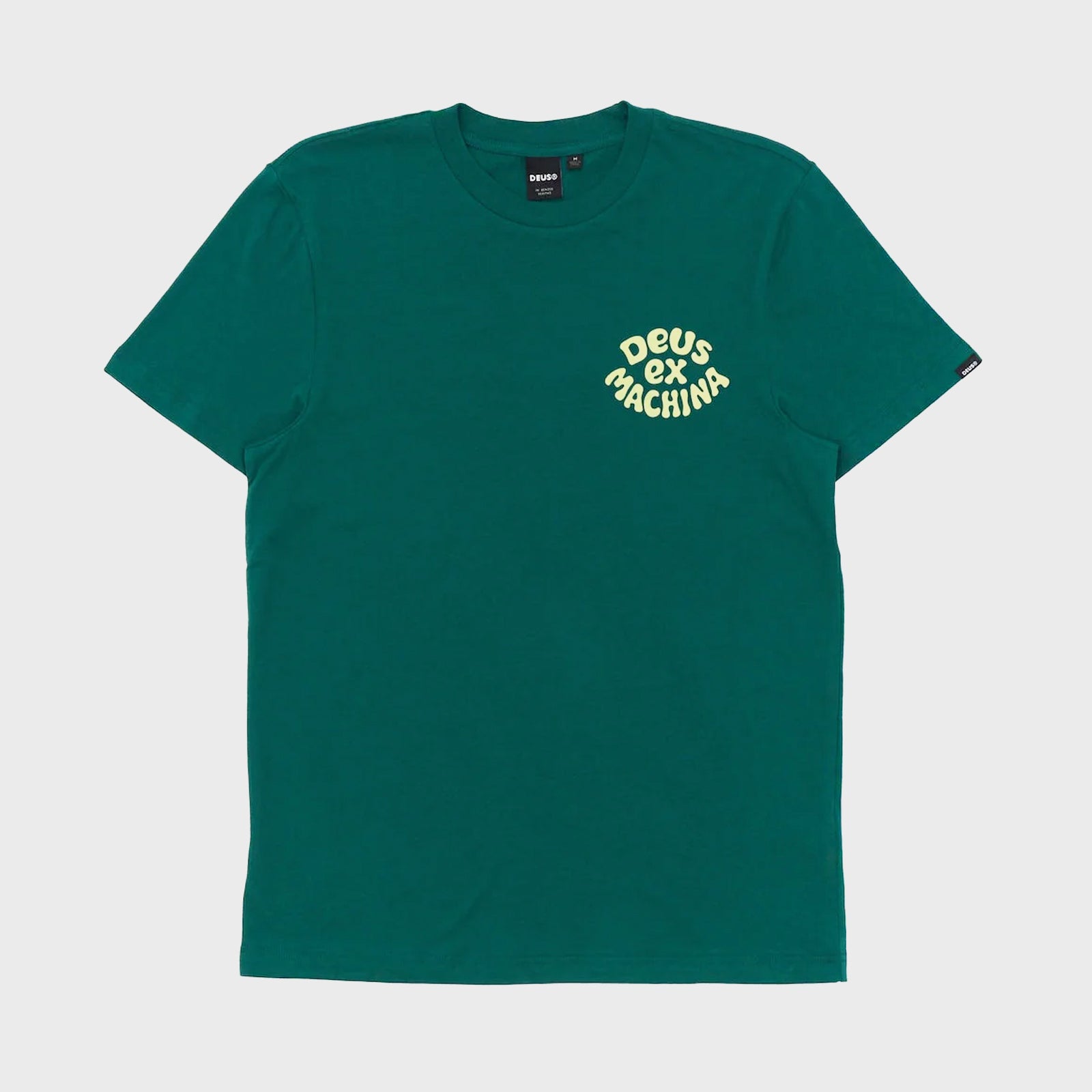 Deus Mens Squeak T-Shirt - Bayberry - ManGo Surfing