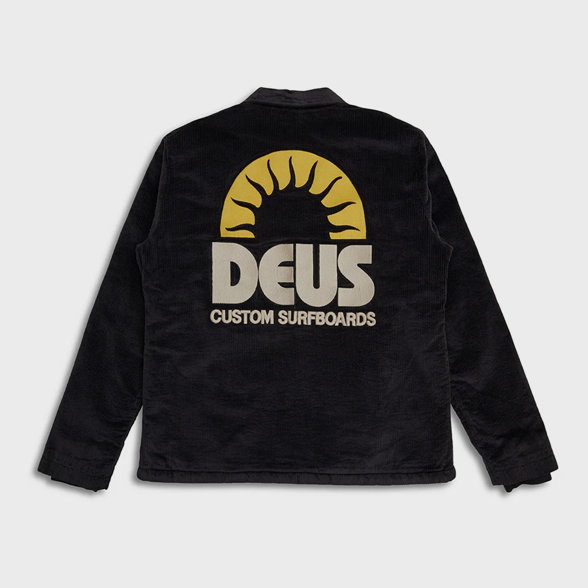 Deus Mens Stokes Coach Jacket - Anthracite - ManGo Surfing