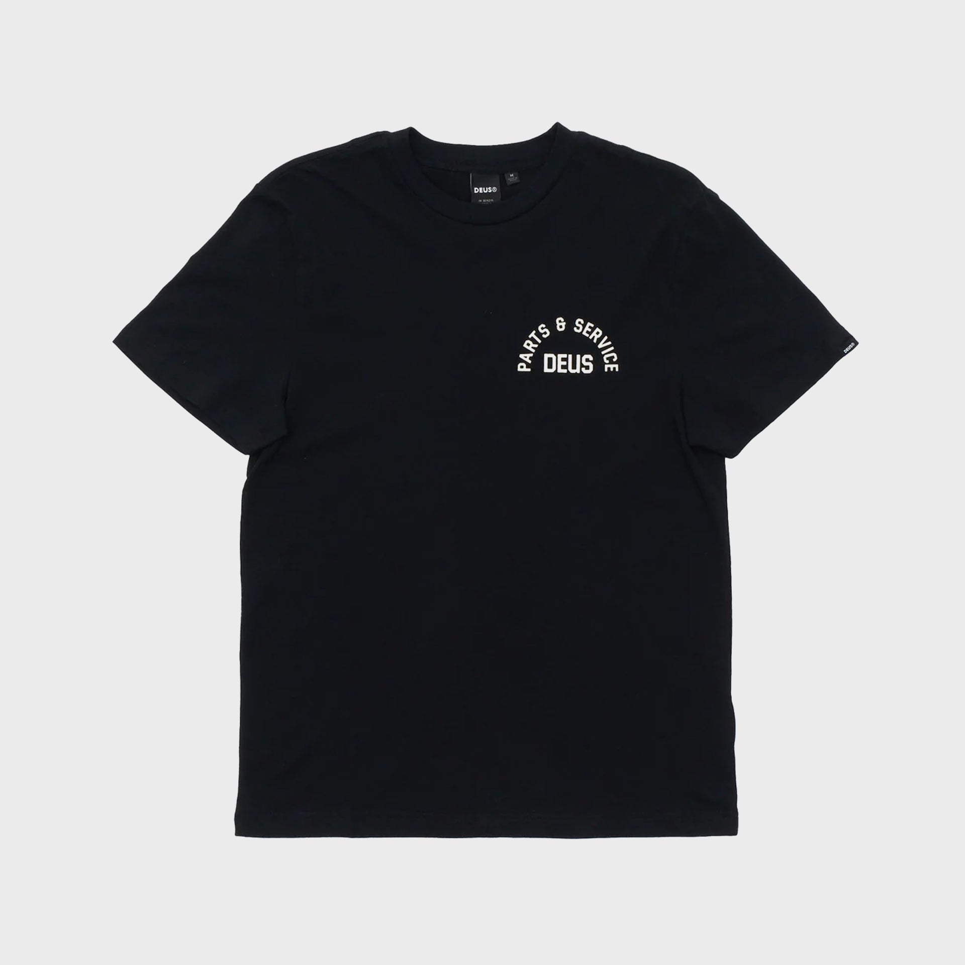 Deus Mens Troop T-Shirt - Black - ManGo Surfing
