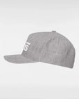 Vans Drop V Logo Snapback Hat - Cement Heather