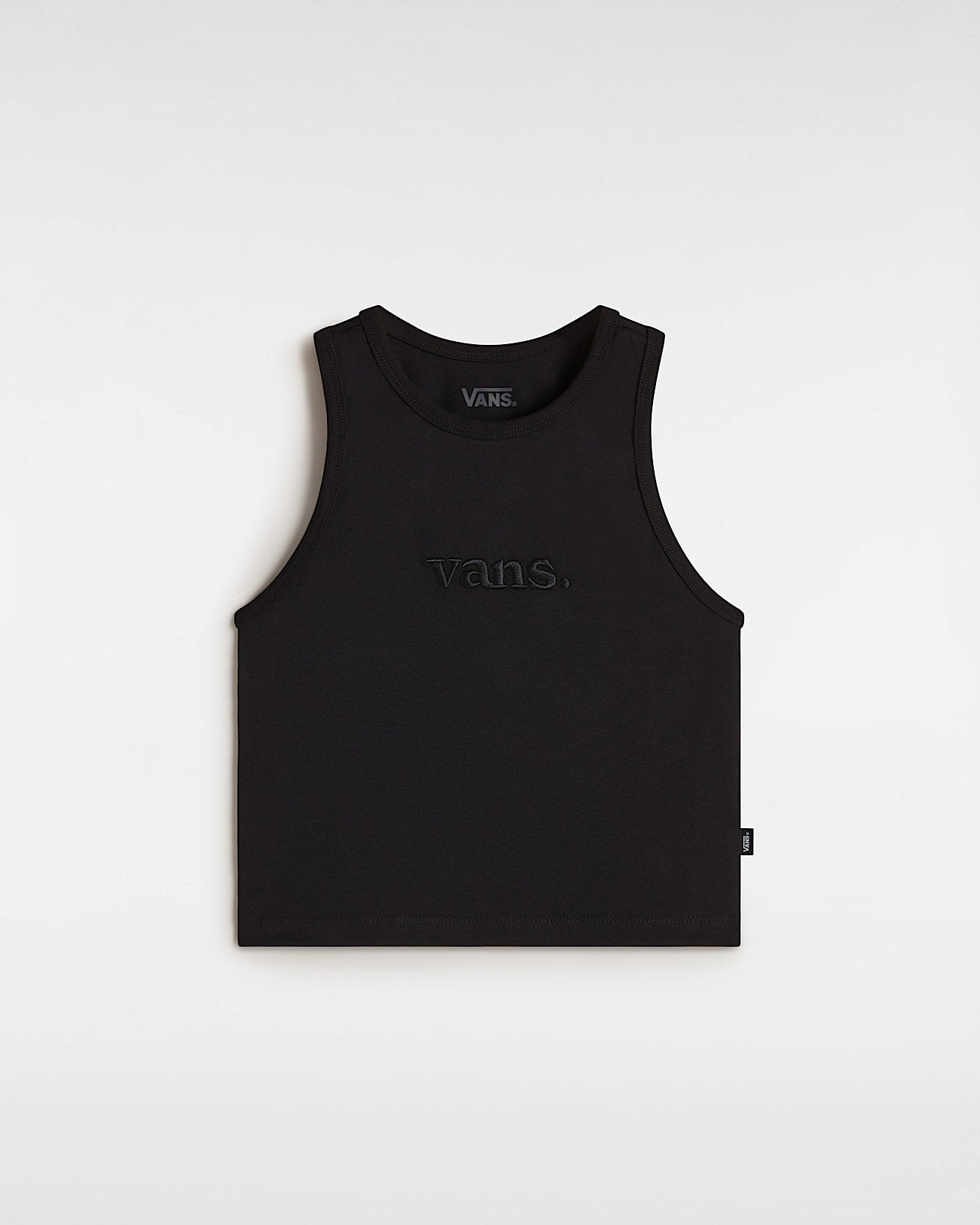 Vans Womens Essential Racer Tank T-Shirt - Black - ManGo Surfing
