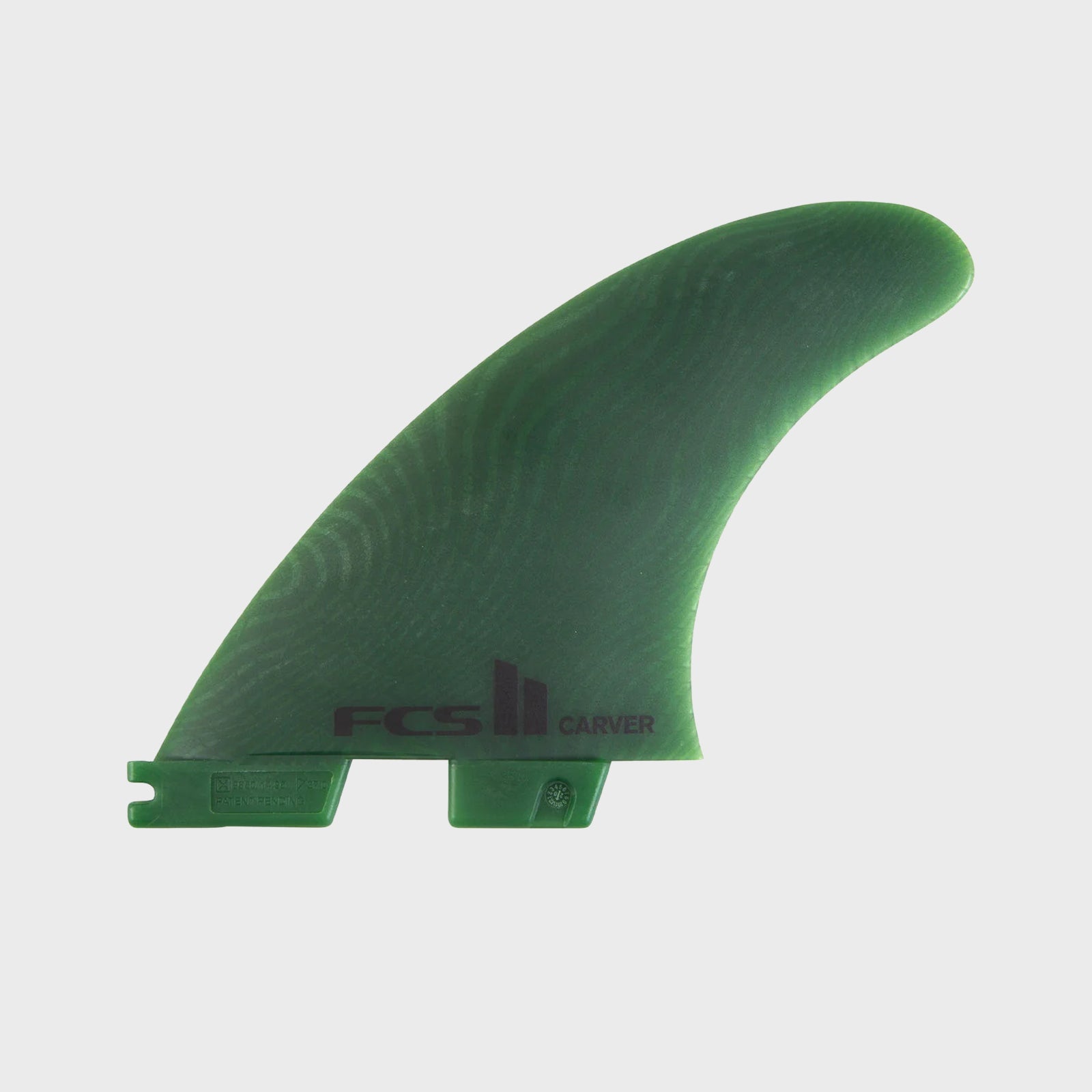 FCS II Carver Neo Glass Quad Rear Retail Fins - Sage - ManGo Surfing