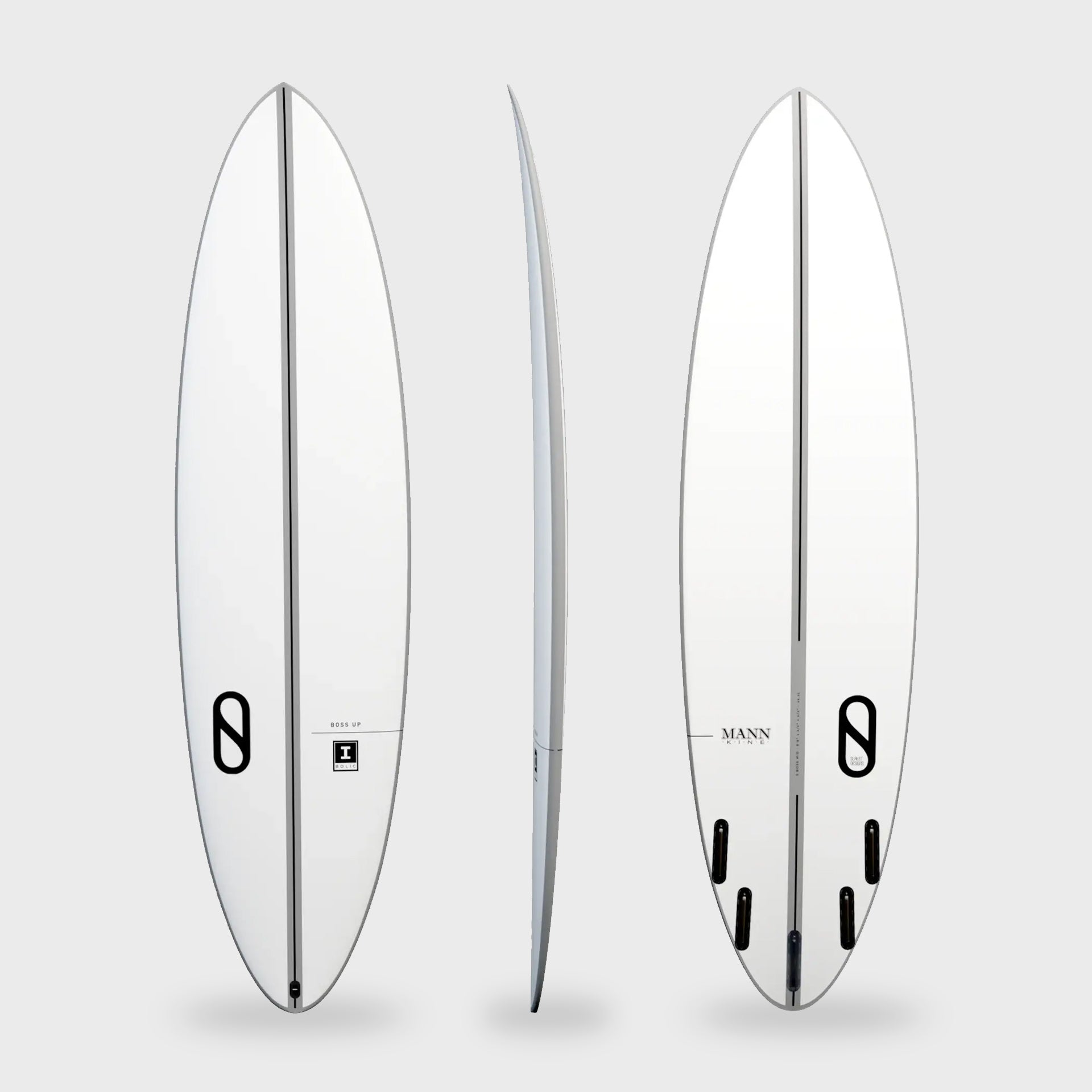 Firewire Bossup Surfboard -7'4 - Grey - ManGo Surfing
