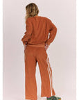 Sisstr Evolution West Shore Terry Fleece Sweatshirt - Terracotta