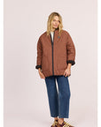 Sisstr Evolution Jane Reversible Jacket - Espresso Brown