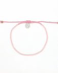 Pineapple Island Ka'anapali Frosted Glass Beaded Bracelet - Pink