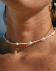 Pineapple Island Giada Rahayu Shell Beaded Necklace - White
